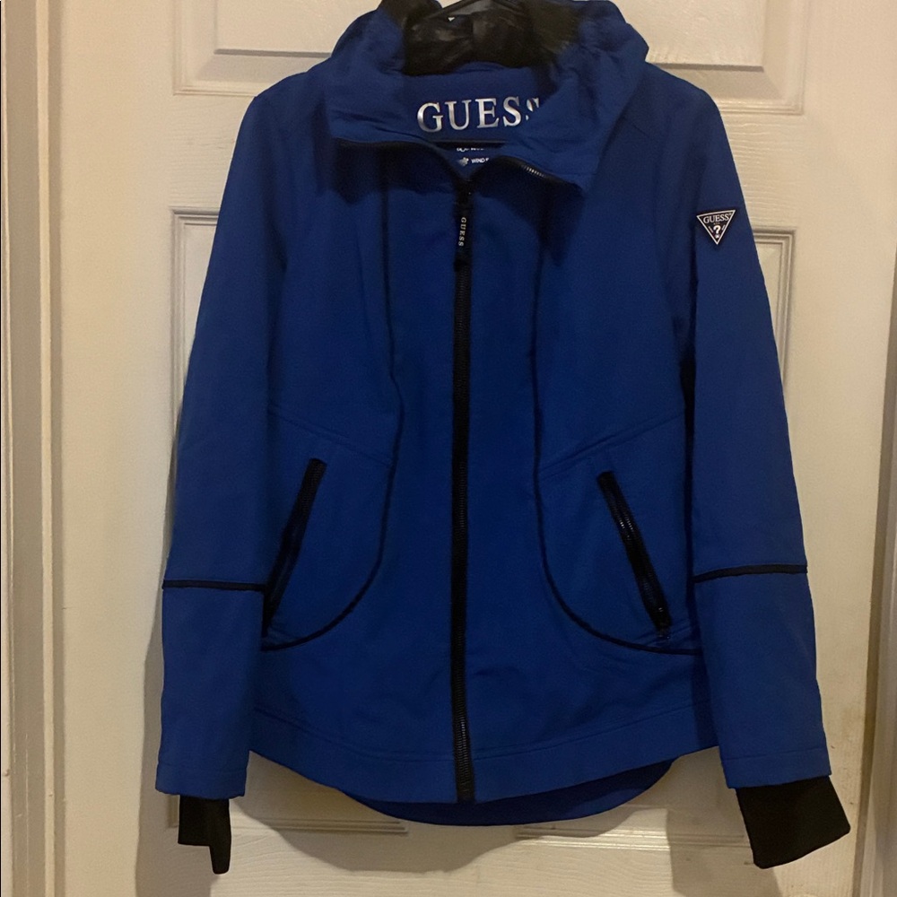 GUESS Women's  Blue Jacket